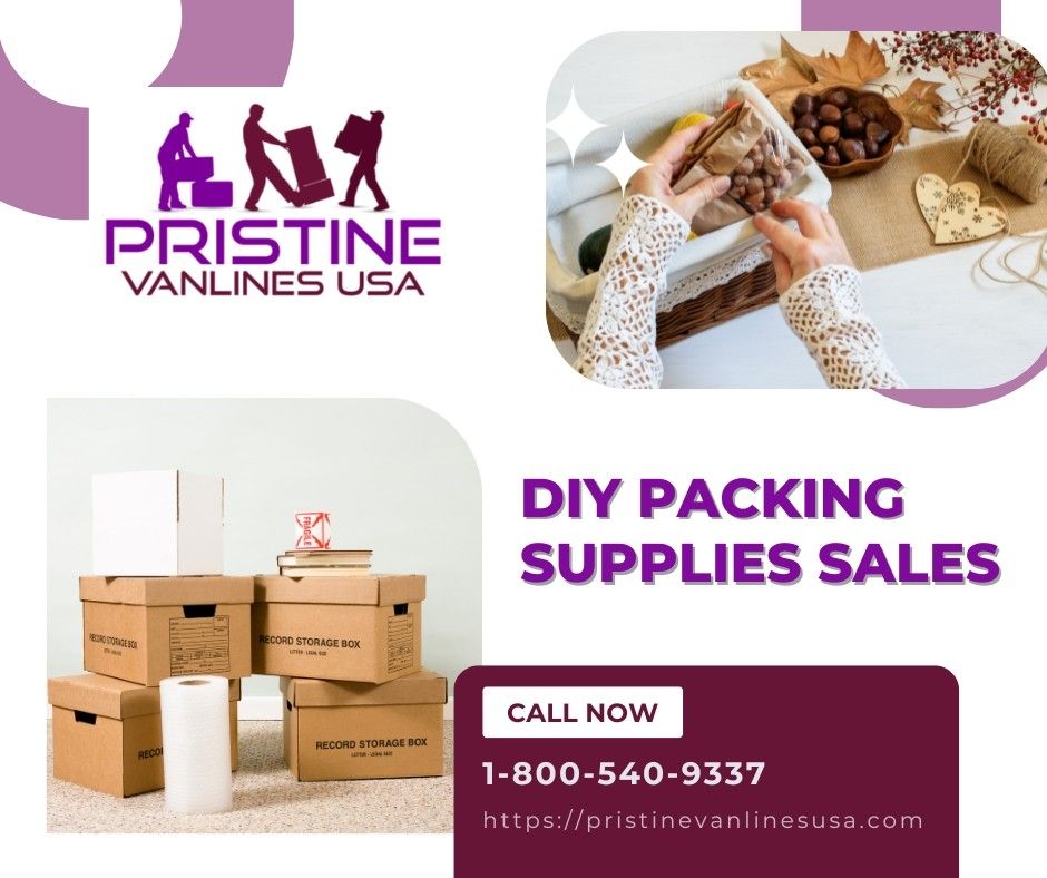 DIY Packing Supplies Sales