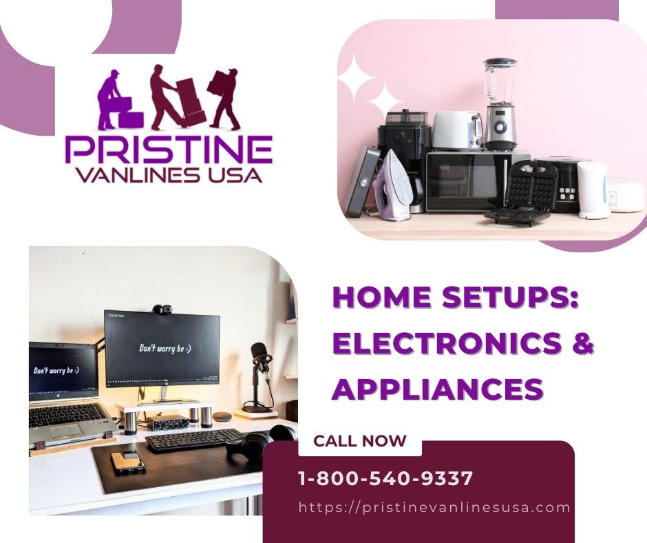 Home Setups Including Electronics And Appliances